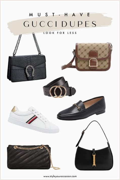 The Best Gucci Dupe List: Belt, Bag, Shoes + More 